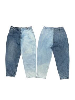 Two-Tone Blue Jeans